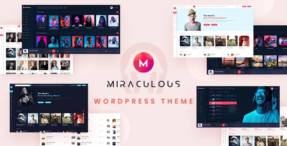 Miraculous v2.0.4 Nulled - Тема WordPress для интернет-музыкального магазина