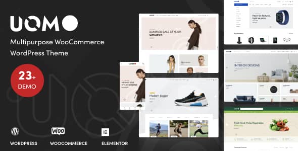 Uomo v2.0.18 Nulled - Многоцелевая тема WordPress для WooCommerce