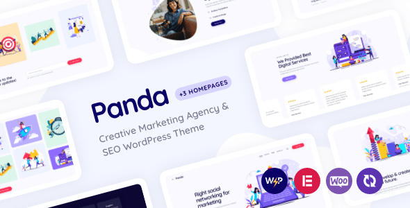 Panda v1.17 Nulled - Креативное маркетинговое агентство SEO WordPress тема