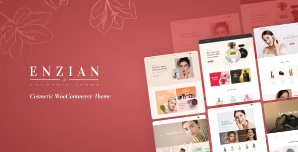 Enzian v1.0.8 Nulled - Тема WooCommerce для красоты и косметики