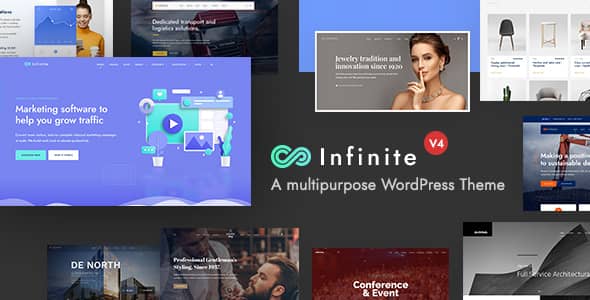 Infinite v4.0.6 Nulled - Многоцелевая тема WordPress