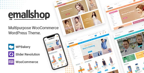 EmallShop v2.4.8 Nulled - Многоцелевая тема WooCommerce