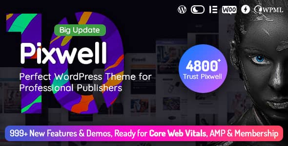 Pixwell v11.2 Nulled - Современный журнал