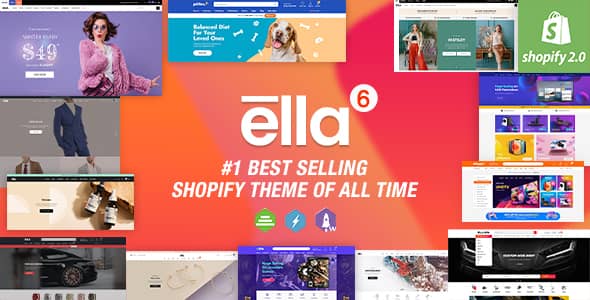 Ella v6.6.1 Nulled - Многоцелевая Shopify Theme OS 2.0