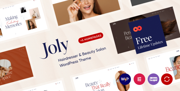 Joly v1.13 Nulled - Тема WordPress для парикмахерской и салона красоты