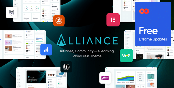 Alliance v3.4 Nulled - Тема WordPress для интрасети и экстрасети