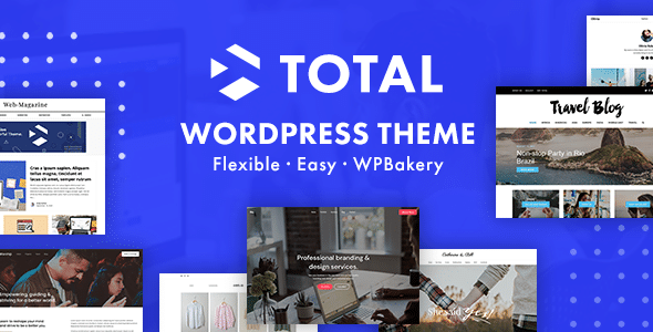 Total v5.17 Nulled - Адаптивная многоцелевая тема WordPress