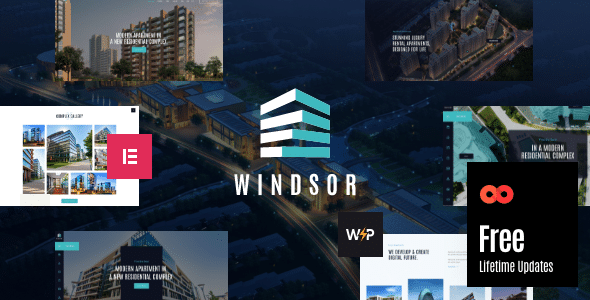 Windsor v2.5 Nulled - Тема WordPress для жилого комплекса/отдельного объекта недвижимости