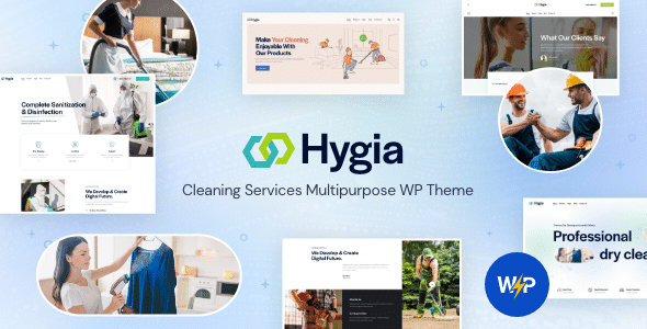 Hygia v1.8.0 Nulled - Многоцелевая тема WordPress «Услуги по уборке»