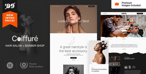 Coiffure v2.5 Nulled - Тема WordPress для парикмахерской-парикмахера