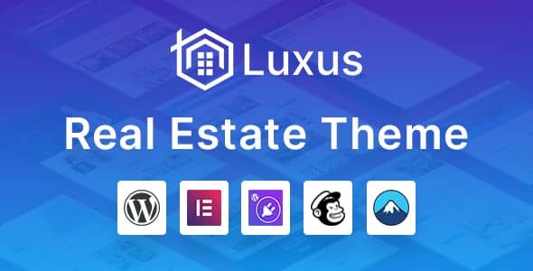 Luxus v1.0.5 Nulled - Тема WordPress для недвижимости