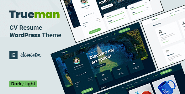 Trueman v1.2.2 Nulled - Возобновить тему WordPress