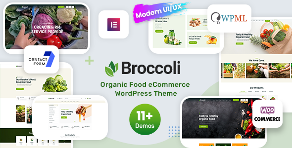 Broccoli v1.2 Nulled - Тема WooCommerce для органического магазина