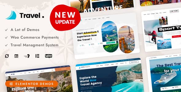 Love Travel v5.4 Nulled - Креативное туристическое агентство WordPress