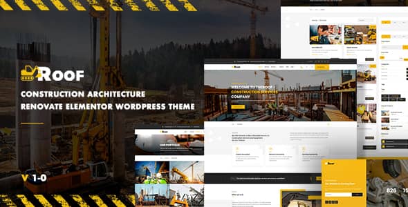 TheRoof v1.1.0 – Construction And Architecture WordPress Theme - 