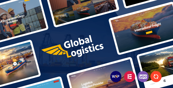 Global Logistics v3.12 Nulled - Тема WordPress «Транспортное складирование»