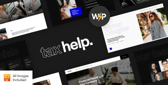 Tax Help v2.13 Nulled - Тема WordPress «Консультант по финансам, бизнес-бухгалтерскому учету»