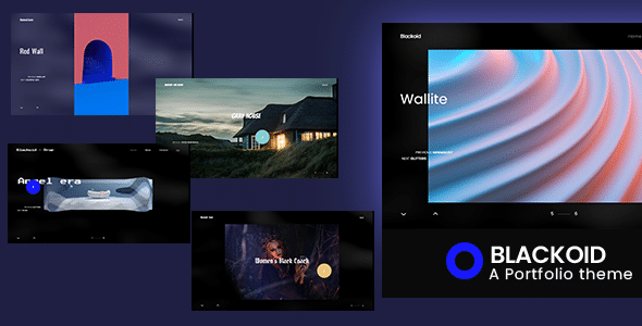 Blackoid v2.0.5 Nulled - Тема творческого портфолио