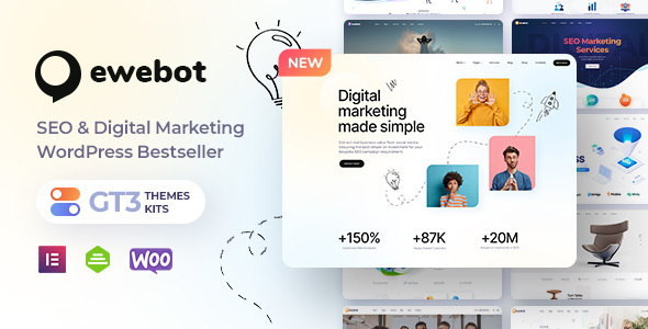 Ewebot v3.0.9 Nulled - SEO-агентство цифрового маркетинга