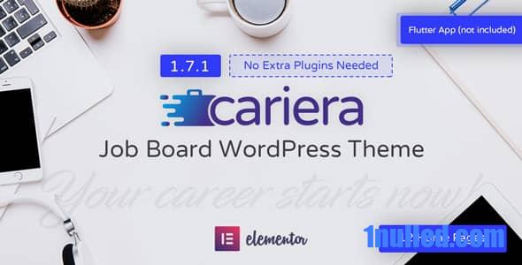 Cariera v1.7.8 Nulled - Тема WordPress для доски объявлений