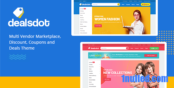 Dealsdot Nulled - Тема торговой площадки с несколькими поставщиками