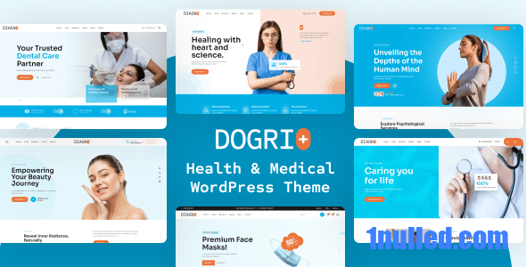 Dogri v1.0.0 Nulled - Тема WordPress для медицинских услуг