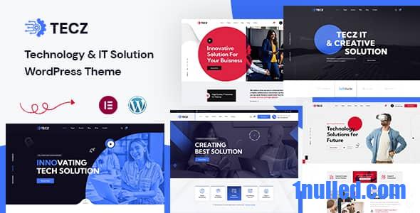 Tecz v1.0.0 Nulled - Тема WordPress «ИТ-решения и технологии»