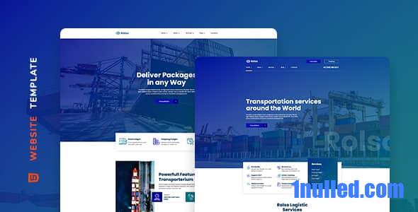 Rolso – Logistic Company Website Template - 