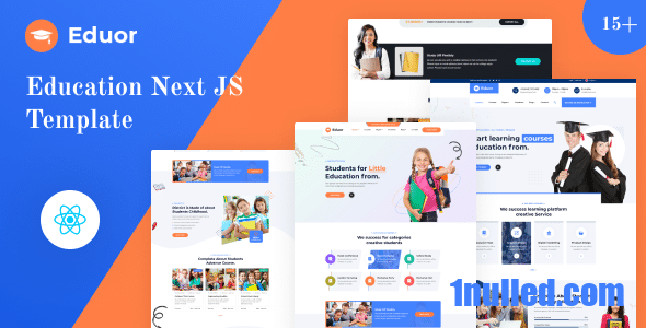 Eduor Nulled - Образовательный шаблон NextJs