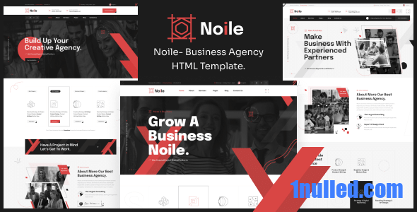 Noile Nulled - HTML-шаблон бизнес-агентства