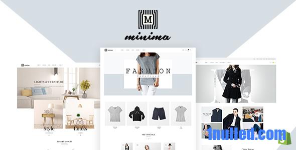 Minima v1.1 Nulled - Минимальная тема Shopify