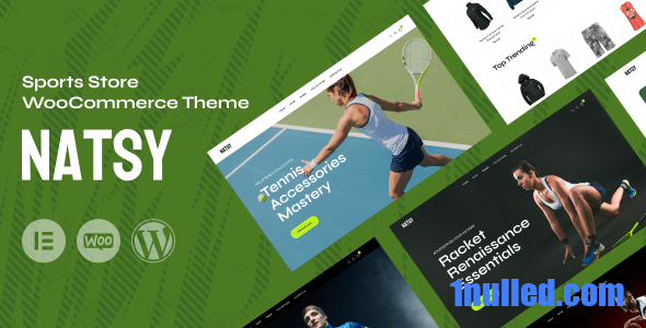 Natsy v1.0.0 Nulled - Тема WooCommerce для спортивного магазина