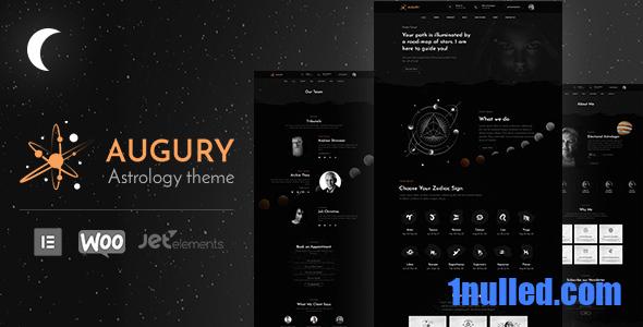 Augury v2.4 Nulled - Гороскоп, астрологическая тема WordPress