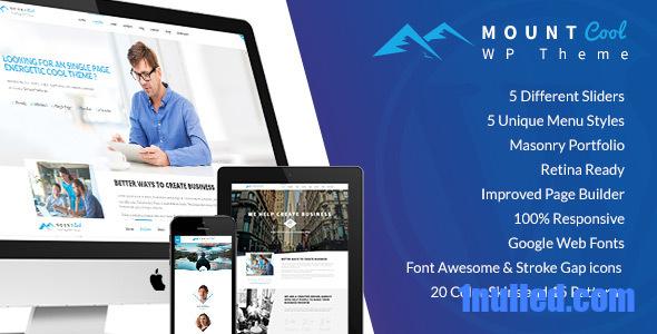 MountCool v1.2.8 Nulled - Тема WordPress для одностраничного портфолио