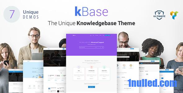 Knowledge Base v2.6 Nulled - Тема WordPress