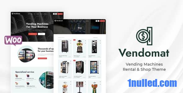 Vendomat v1.3 Nulled - Тема WooCommerce для торговых автоматов