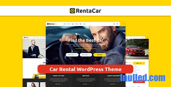 Rentacar v1.8 Nulled - Тема WordPress для аренды автомобилей/представительства