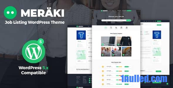 Meraki v1.3 Nulled - Тема WordPress для доски объявлений