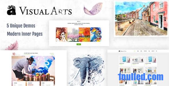 Visual Art v2.4 Nulled - Тема WordPress для галереи