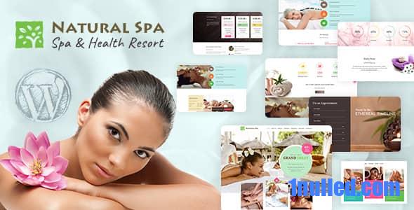 Natural Spa v3.0 Nulled - Тема WordPress для бронирования массажа