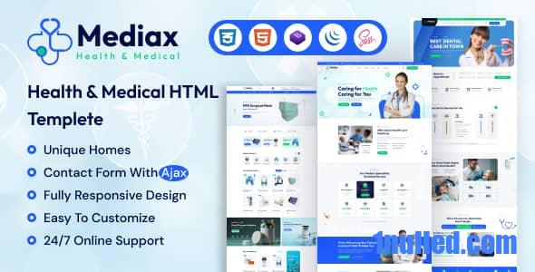 Mediax v1.0 Nulled - HTML-шаблон медицинской службы здравоохранения