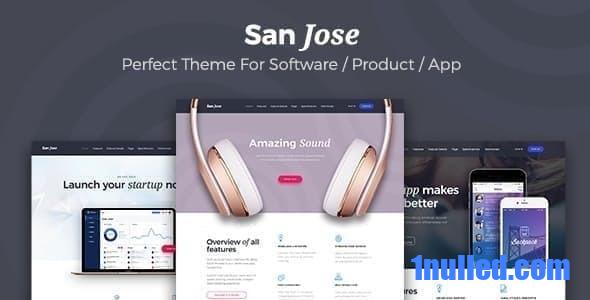 SanJose v1.1.7 Nulled - Целевая страница