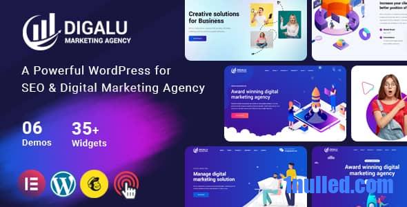 Digalu v1.0.1 Nulled - Агентство цифрового маркетинга WordPress