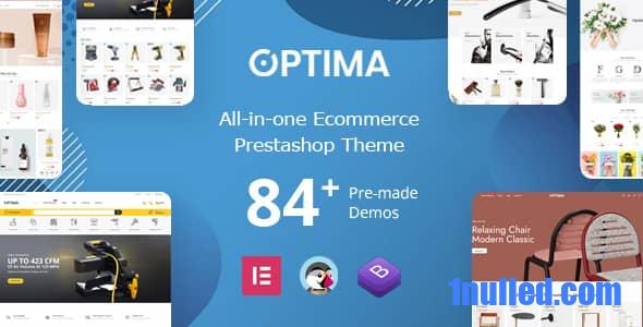 Optima Elementor v3.0.6 Nulled - Многоцелевая тема Prestashop 1.7.x, 8.x