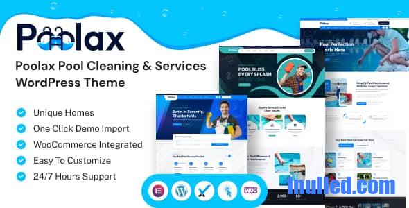 Poolax v1.0 – Pool Cleaning Services WordPress Theme - 