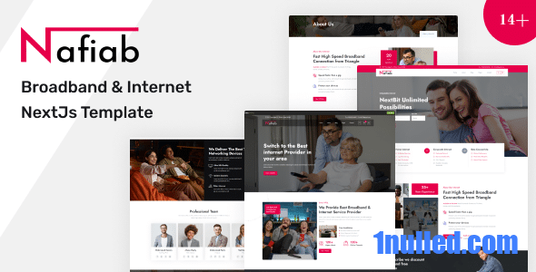 Nafiab – Broadband Internet Next JS Template - 