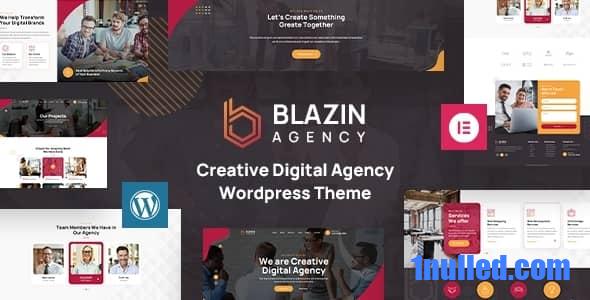 Blazin Agency v1.1 Nulled - Креативная тема WordPress