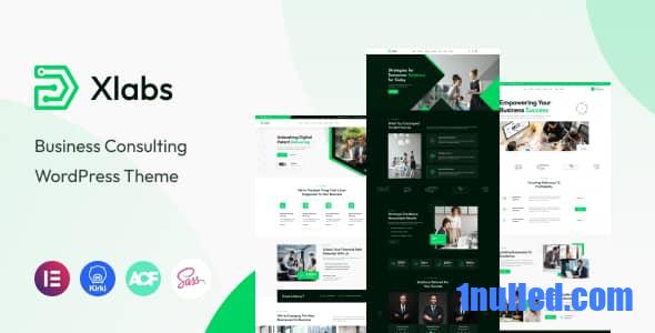 Xlab v1.0.1 – Business Consulting WordPress Theme - 