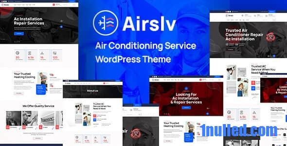 Airslv v1.0 Nulled - Тема WordPress для отопления и кондиционирования