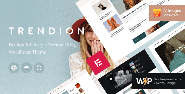 Trendion v2.14 Nulled - Блог и журнал о личном образе жизни